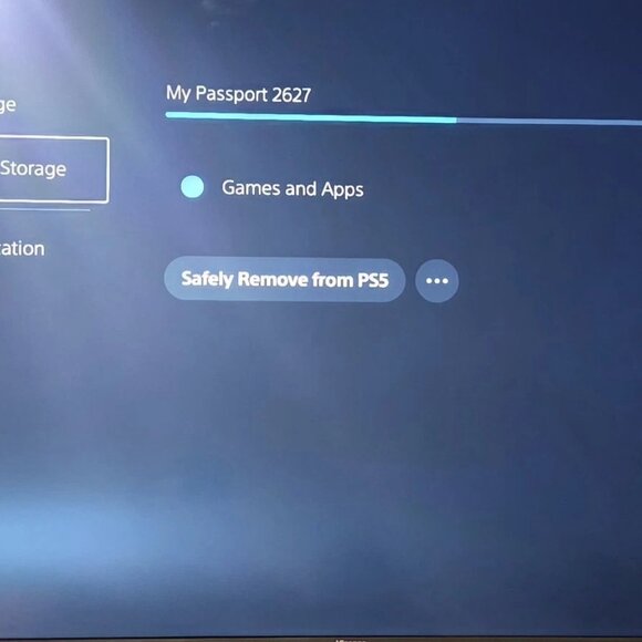 PS5 Digital Edition 825GB White Console, Controller, Stand, 4TB WD HD, Headset - Picture 7 of 13